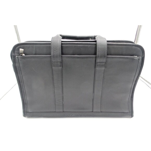 KENNETH COLE REACTION Leather Laptop Bag - Picture 1 of 8